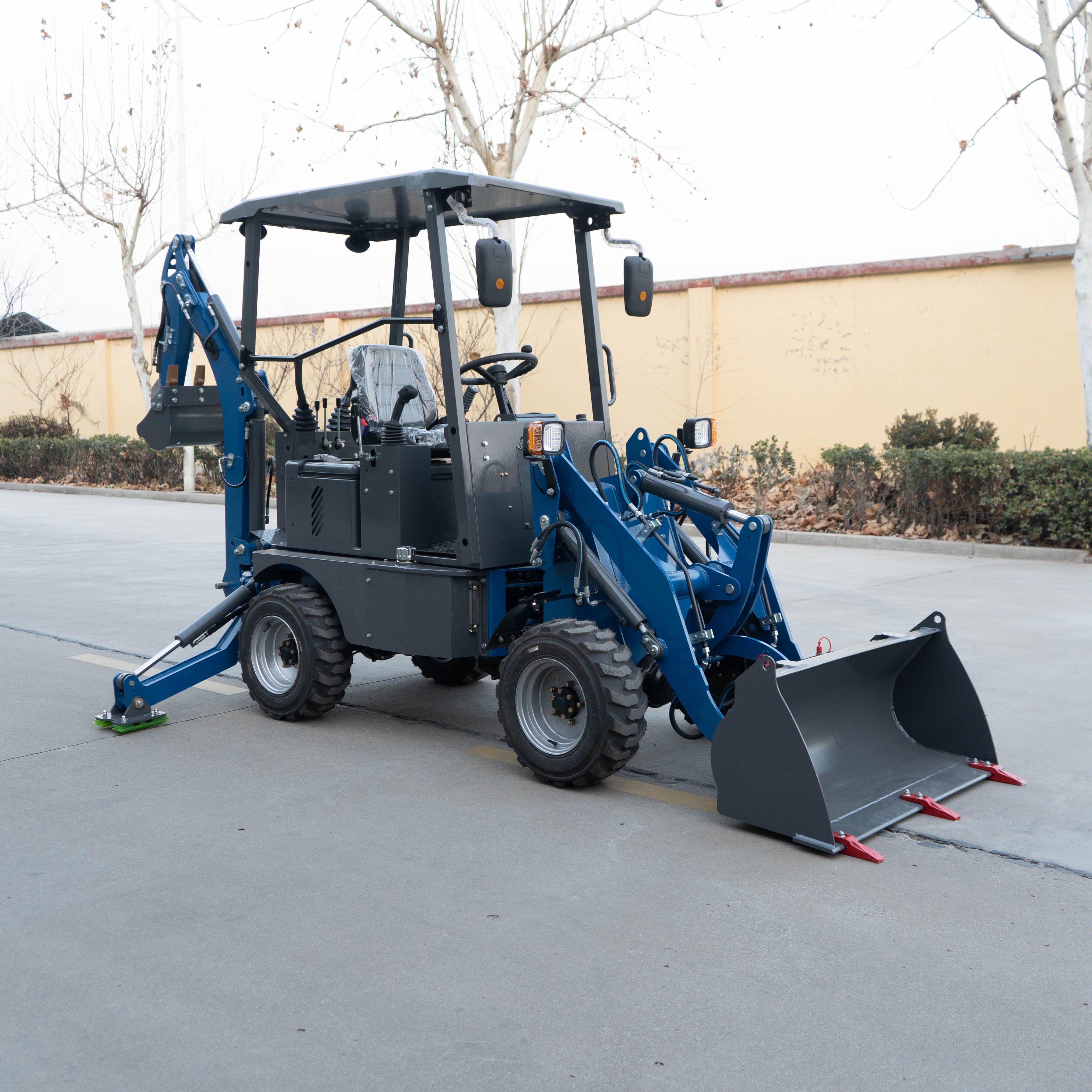 1.5 Ton 4x4 Backhoe Loader
